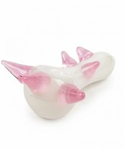 West Coast Gifts Red Eye Glass 4.5" Spike Hand Pipe