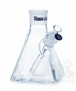 Hoss Glass HOSS 8" Tall 7mm Thick Pyramid Build-a-Bong Base