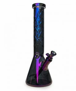 Flash Sale 🧨 West Coast Gifts Red Eye Tek 15" Tall 7mm Thick Hobstar Beaker Bong ❤️ 5 West Coast Gifts Red Eye Tek 15