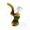 RHS Mary Janes Branded Silicone Bubbler W/ 10mm GOG Bowl Bubblers