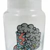 West Coast Gifts Storage 420 Science Clear Glass Pop-Top Jar - Happy Bong Jar