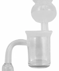 Cheech Glass Frosted Banger W/ Carb Cap