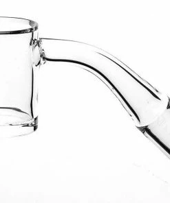 Hyman Quartz Bangers 25mm XL Flat Top 14mm Clear Quartz Bottom Banger