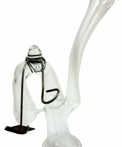 Local Art Hand Blown 9" Tall Swivel Plate Dab Rig Rigs