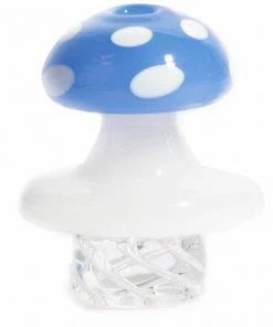West Coast Gifts Red Eye Glass Mushroom Whirlpool Carb Cap