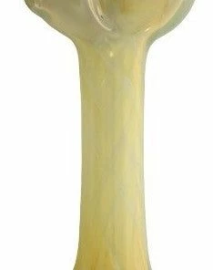 Mary Jane's Headquarters Chameleon Glass 4" Long Silver Fumed Pipe Pipes