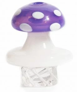 West Coast Gifts Red Eye Glass Mushroom Whirlpool Carb Cap