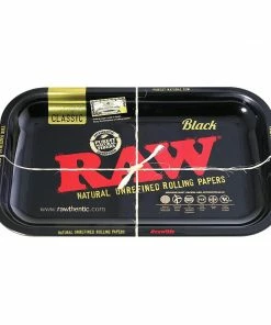HBI RAW Black Rolling Tray