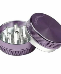 Wholesale 🎁 BOB Headquarters Sharpstone 1.5" 2 Piece Grinders 🎁 9 BOB Headquarters Sharpstone 1.5