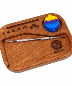 Maple Craft Inc. Maze Compact Rolling Tray Trays