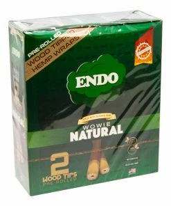 Maple Craft Inc. Endo Plush Pre-Rolled Wood Tipped Hemp Wraps Rolling Papers