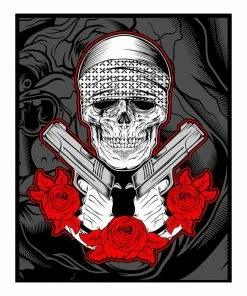 Maple Craft Inc. Giftware Life Of Death Queen Plush Blanket