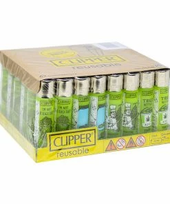HBI Lighters And Hemp Wicks Clipper Lighters