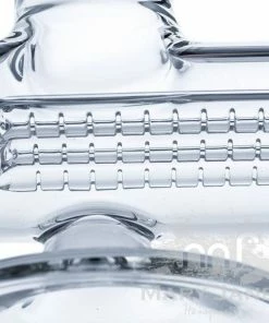 Flash Sale 👏 Hoss Glass HOSS 8.5" Tall Triple Inline Perc Build-a-Bong Base 🥰 7 Hoss Glass HOSS 8.5