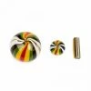 West Coast Gifts Gear Premium Multi Colour Terp Slurper Heat Bead & Cap Set