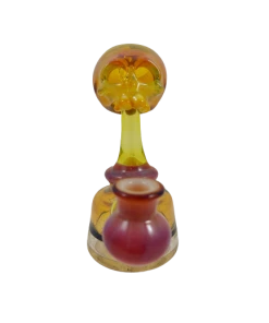 Puff 5" UV Skull Dab Rig By 3DOT