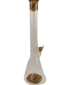 Puff Glass Distractions Wig Wage Beaker Bong
