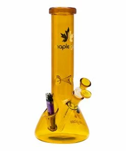 Hot Sale 🤩 Maple Craft Inc. Fire Starter Beaker Bongs By Maple Glass 🤩 12 Maple Craft Inc. Fire Starter Beaker Bongs By Maple Glass