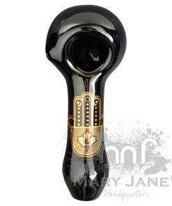 West Coast Gifts Red Eye Glass Bling Tattoo Hand Pipe