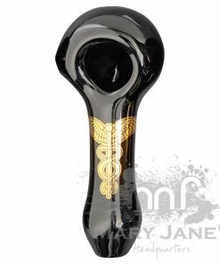 West Coast Gifts Red Eye Glass Bling Tattoo Hand Pipe