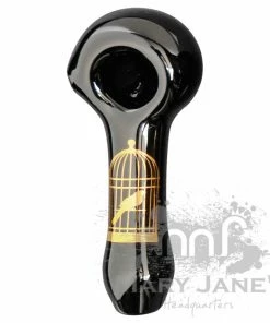 West Coast Gifts Red Eye Glass Bling Tattoo Hand Pipe