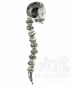 West Coast Gifts Red Eye Glass Skeleton Glass Dabber