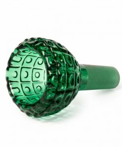 West Coast Gifts Red Eye Tek 14mm Dot Matrix Carved Bowl Pull-Out