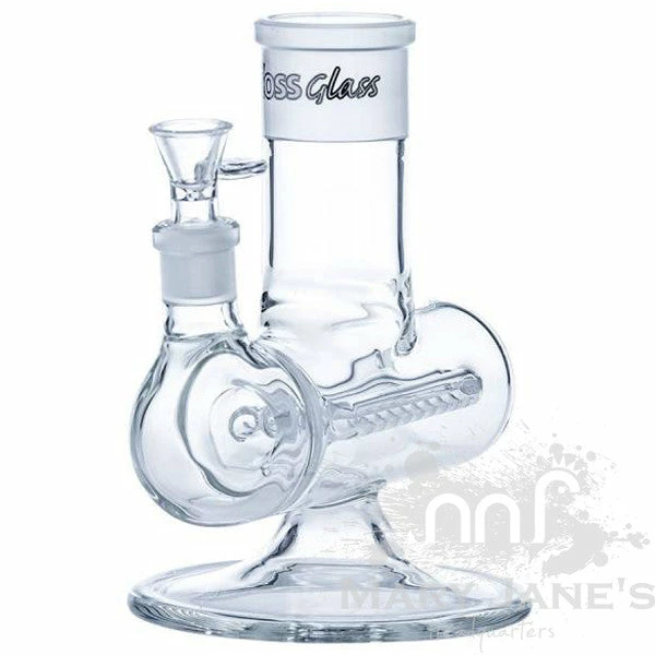 Flash Sale 👏 Hoss Glass HOSS 8.5" Tall Triple Inline Perc Build-a-Bong Base 🥰 2 Hoss Glass HOSS 8.5" Tall Triple Inline Perc Build-a-Bong Base