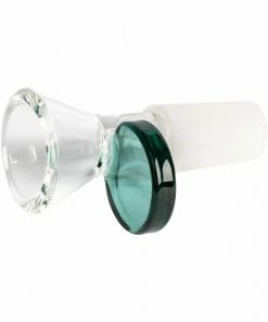 West Coast Gifts Red Eye Glass 14mm Cone Pull-Out W/ Disc Handle