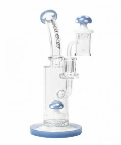 West Coast Gifts Red Eye Glass 7" Funguy Dab Rig Set New Arrivals