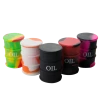 Moe Gifts Storage Oil Barrel Silicone Jar
