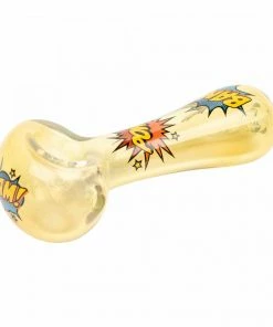 West Coast Gifts Red Eye Glass 4" Hero Hand Pipe