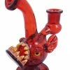 Puff New Arrivals 5" Tall Pomegranate Mini Angler Dab Rig