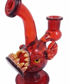 Puff New Arrivals 5" Tall Pomegranate Mini Angler Dab Rig