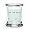 BOB Headquarters 420 Science Clear Glass Pop-Top Jar - Modern Write & Erase Storage