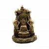BOB Headquarters Incense And Incent Holders 5.5" X 5" Buddha Backflow Incense Burner