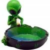 BOB Headquarters Alien Sitting & Smoking Ashtray Ashtrays