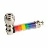 West Coast Gifts Pipes Rainbow Decal Metal Pipe