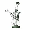 BOB Headquarters New Arrivals Pulsar 9.5" Gravity Ball Recycler Dab RIg W/ Colour Accents
