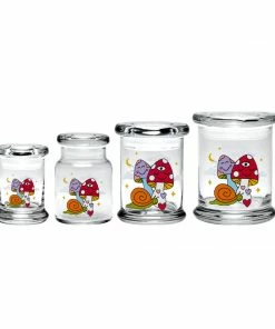 BOB Headquarters 420 Science Pop Top Woke Face Cosmic Mushroom Jars