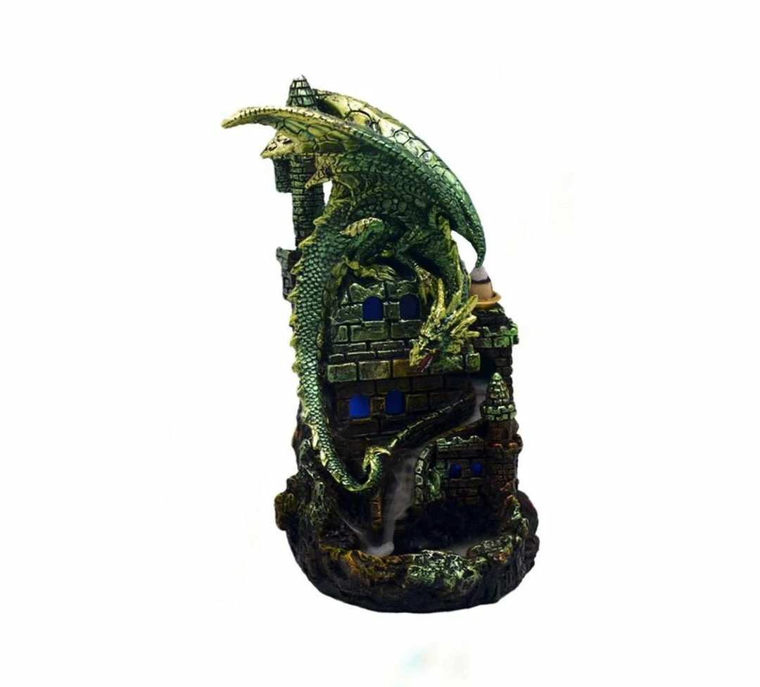 Wholesale 𧨠BOB Headquarters Green Dragon Backflow Incense Burner Incense And Incent Holders π 1 BOB Headquarters Green Dragon Backflow Incense Burner Incense And Incent Holders