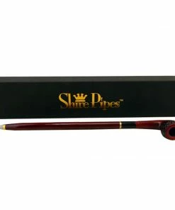 BOB Headquarters Shire Hand Pipes 16" Engraved Rosewood & Sassafras