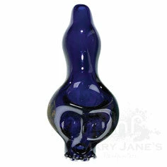 West Coast Gifts Red Eye Glass Glass Skull Pipe