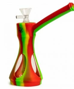West Coast Gifts Bubblers LIT Silicone 6.5" Tall Bubbler Bong