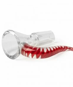 West Coast Gifts Red Eye Glass 14mm Helix Cone Pull-Out Bowls