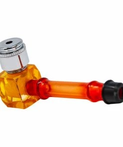 Maple Craft Inc. Hammer Shape Orange Acrylic Metal Pipe