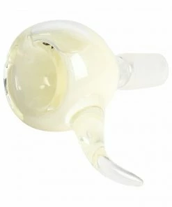 West Coast Gifts Red Eye Glass Glow-In-The-Dark 14mm Glass-On-Glass Pull-Out Bong Bowl