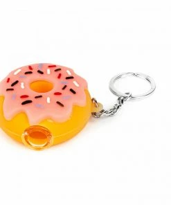 Cheapest ๐ West Coast Gifts Lit Silicone 2.25" Donut Hand Pipe W/ Glass Bowl & Keychain ๐งจ 7 West Coast Gifts Lit Silicone 2.25