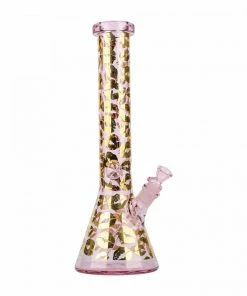 West Coast Gifts Red Eye Glass 15" Lips Beaker Bong