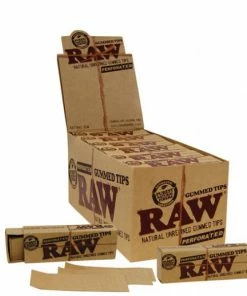 Maple Craft Inc. Filter Tips Raw Tips Gummed